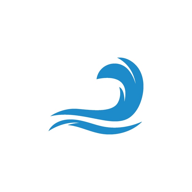 Water Golf strand logo vector