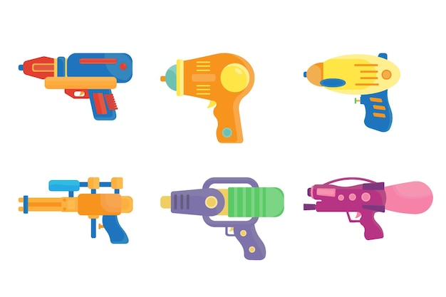 Water Gun Illustration