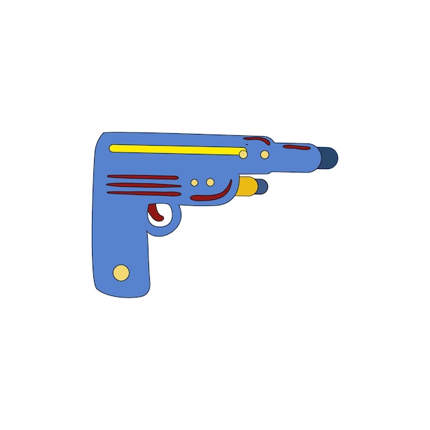 Vector water gun vector type icon