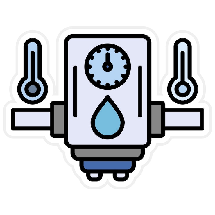 Vector water heater icon vector image can be used for plumbing