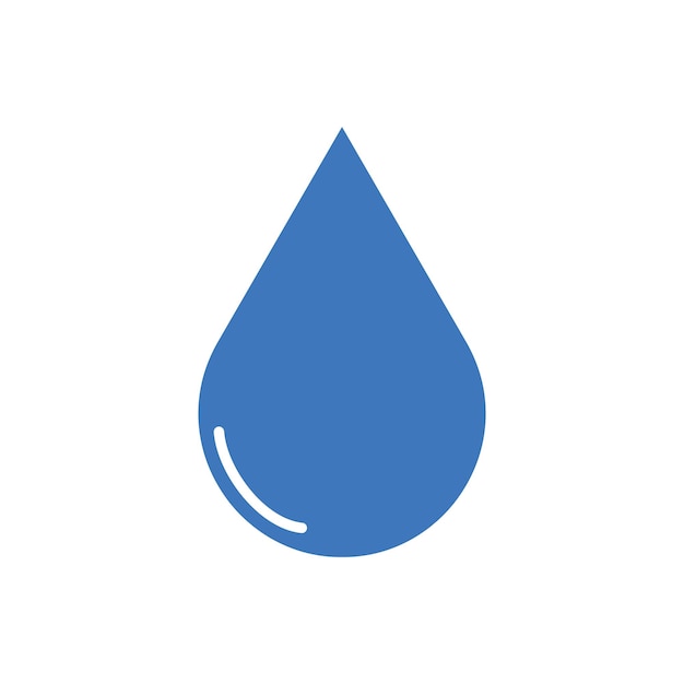 Vector water icon vector