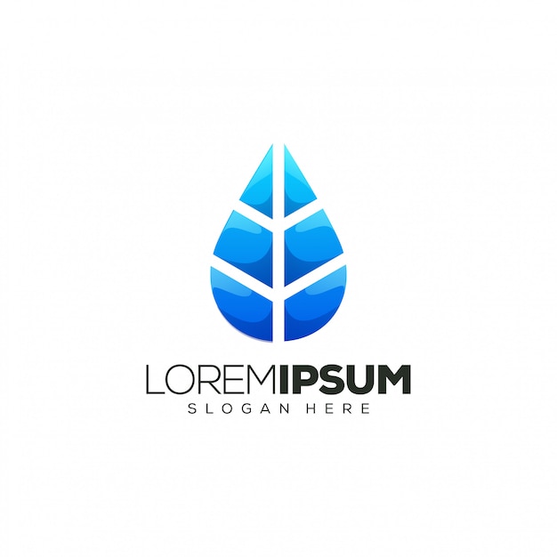 Water logo design 