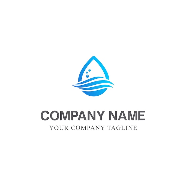 Water Logo Template