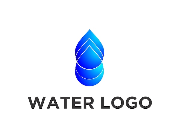 Vector water logo