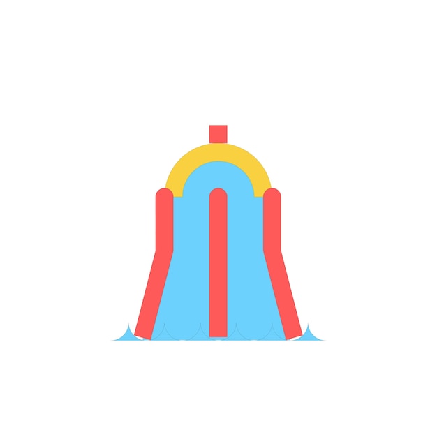 Vector water park icons