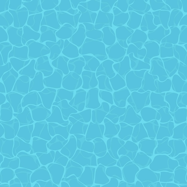 Vector water ripple top view texture seamless pattern design