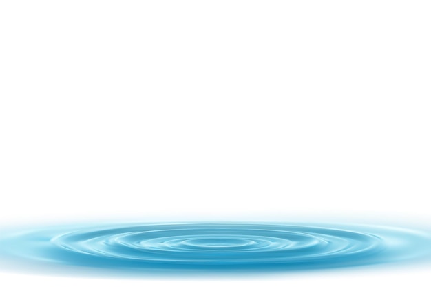 Всплеск воды реалистичный 3d дизайн. векторная иллюстрация