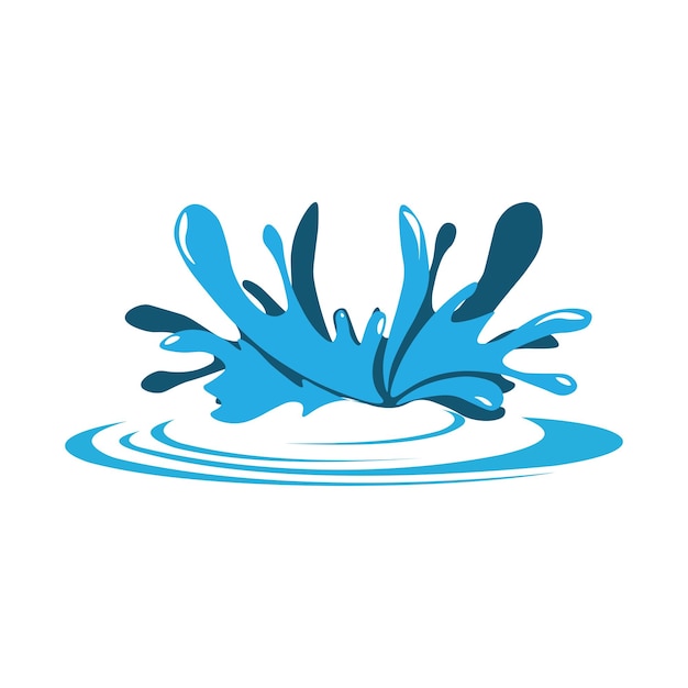 Water splash vector illustratie