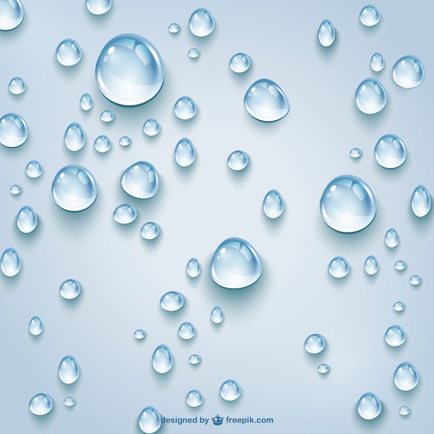 Vector water splashes