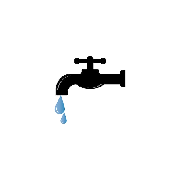 Water tap icon vector design