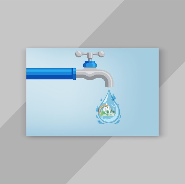 a water tap with a picture of a turtle on it