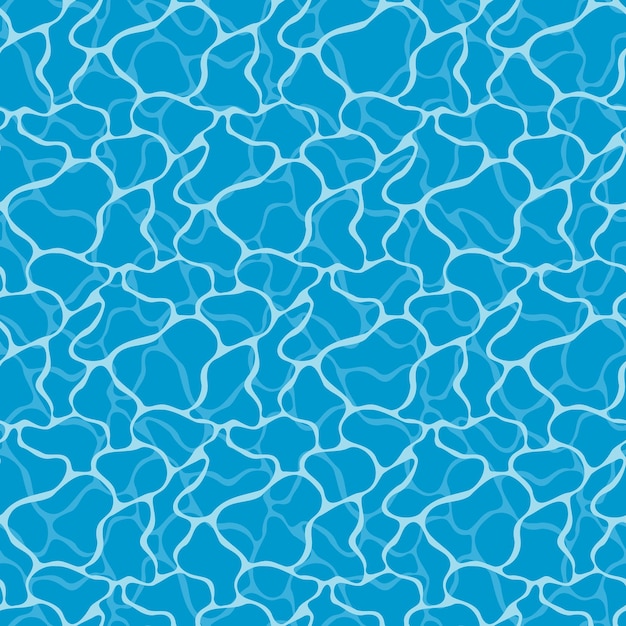 Water texture ocean or sea seamless pattern