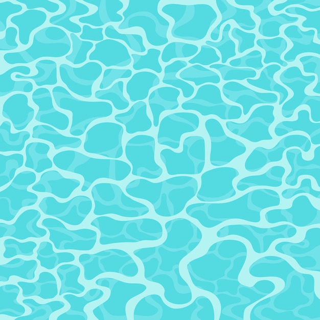 Vector water texture top view background