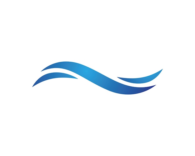 Water wave Logo Template