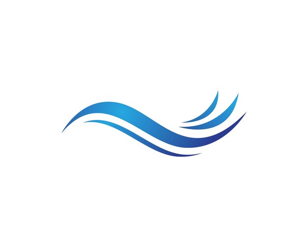 Water wave Logo Template