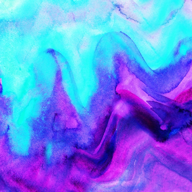 Acquerello astratto sfondo splatter colorato