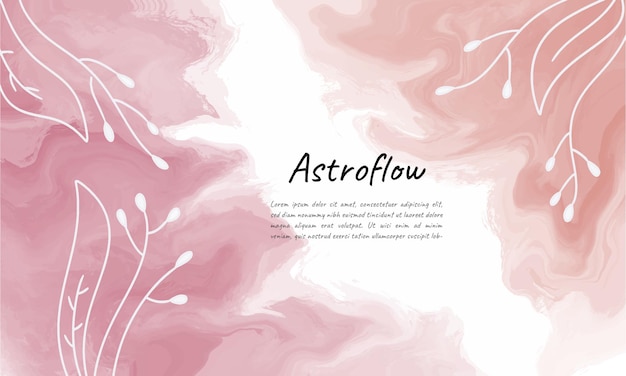 watercolor abstract background vector design