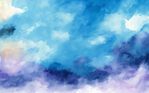 watercolor abstract background vector