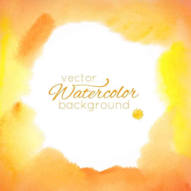 Vector watercolor abstract colorful textured background