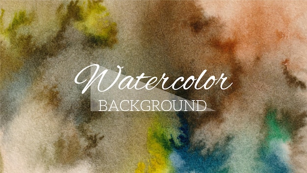 Watercolor Abstract modern elegant design background