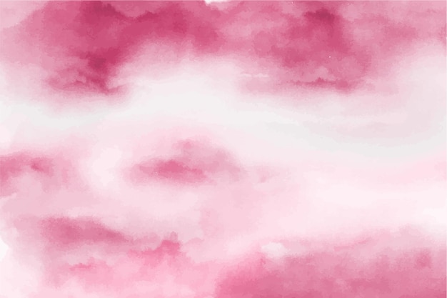 Vector watercolor abstract pink background texture