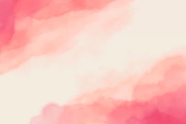 Watercolor abstract pink stains background
