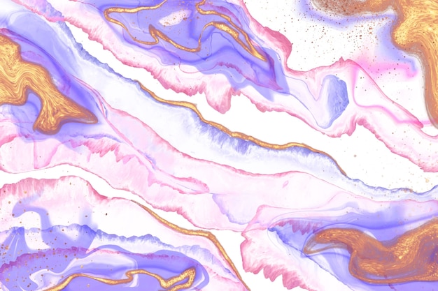 Watercolor alcohol ink dynamic background