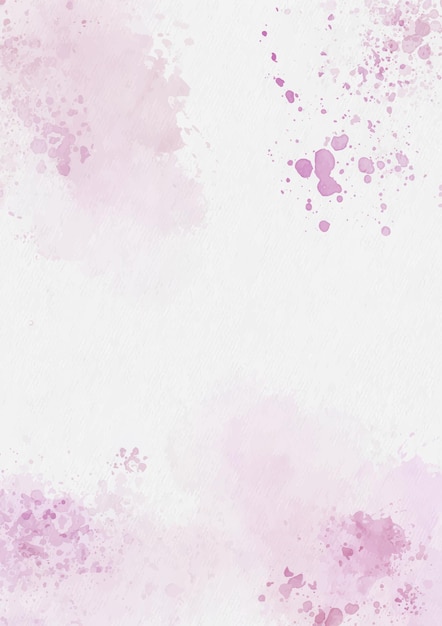 Watercolor background cover invitation or annual report