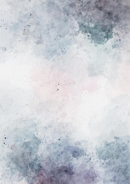 Vector watercolor background cover