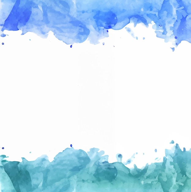 Vector watercolor background