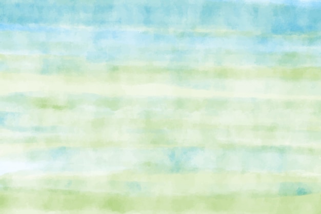 Vettore acquerello sfondo blu e verde