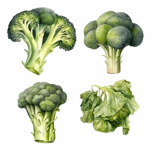 Vector watercolor cabbage vector art 2023 vegetables watercolor onions garlic clove turnip patato