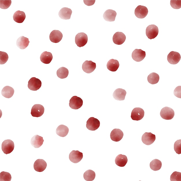 Watercolor dotty pattern