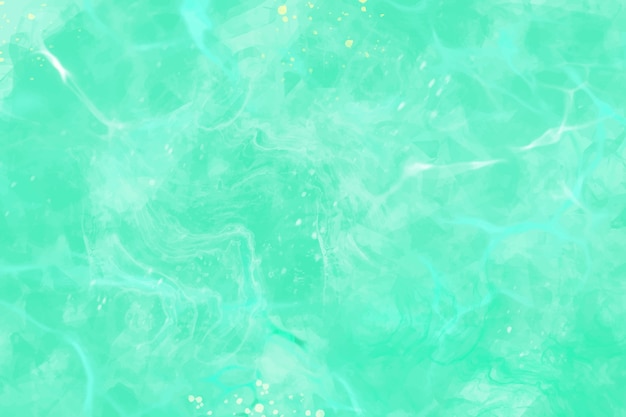 Vector watercolor emerald background