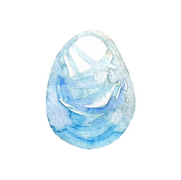 Watercolor ester egg