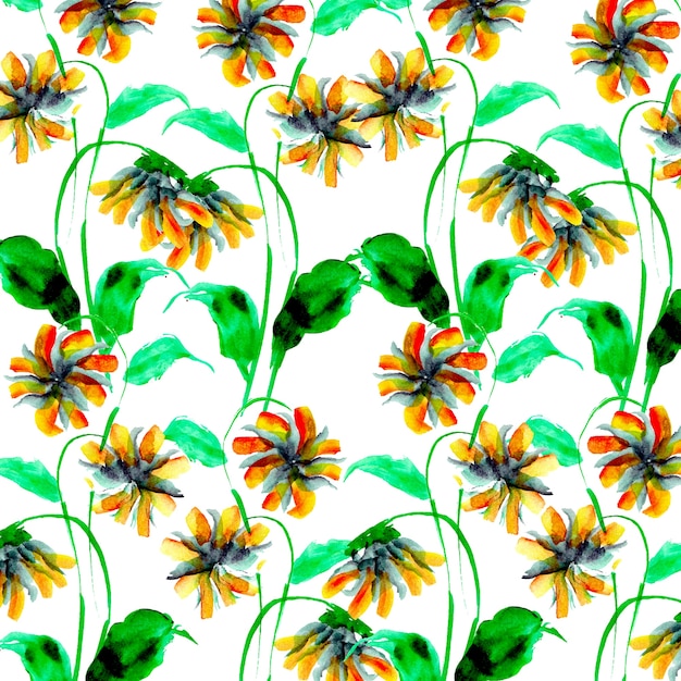 Watercolor Floral Background