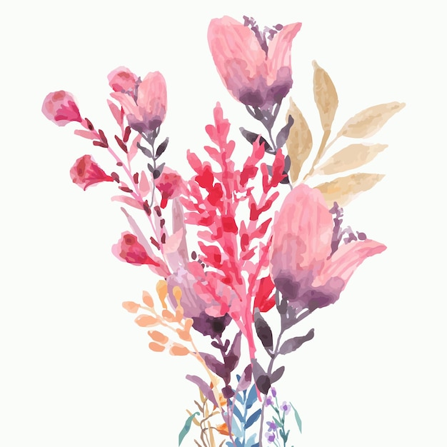 watercolor floral illustration