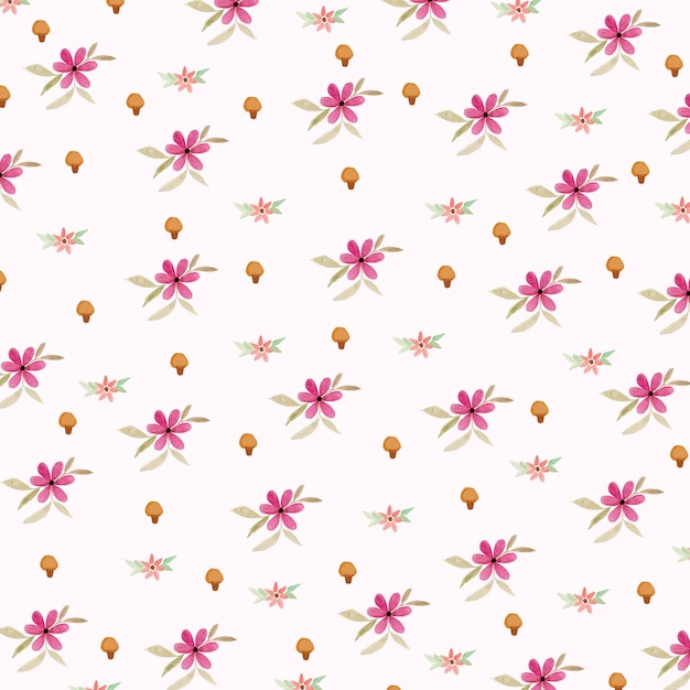 Watercolor Floral Pattern