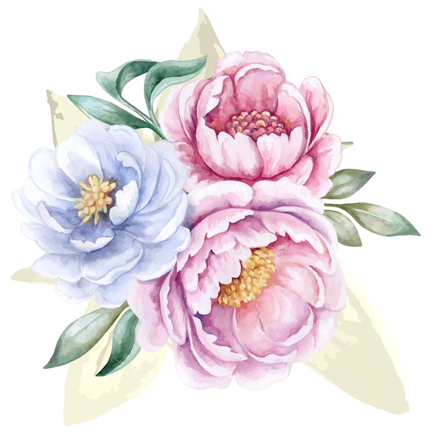 watercolor flower illustration