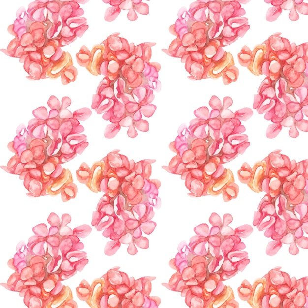 watercolor flower pattern