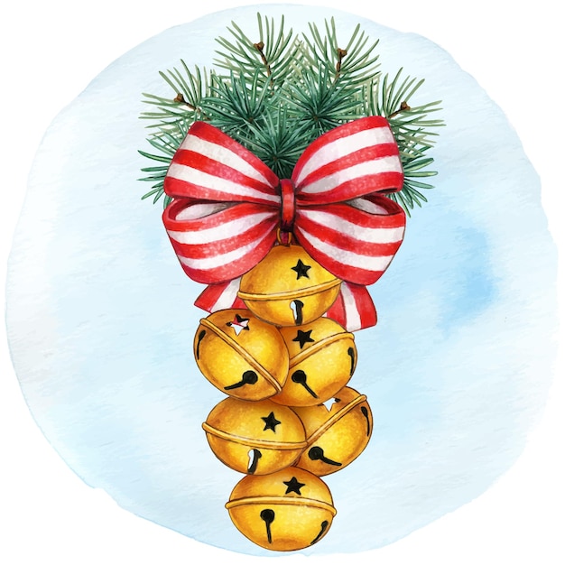 Jingle Bell Watercolor Images – Browse 2,601 Stock Photos, Vectors, and  Video