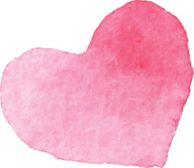watercolor heart love pink circle