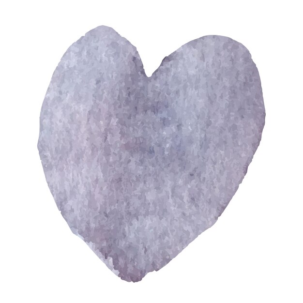 Watercolor heart