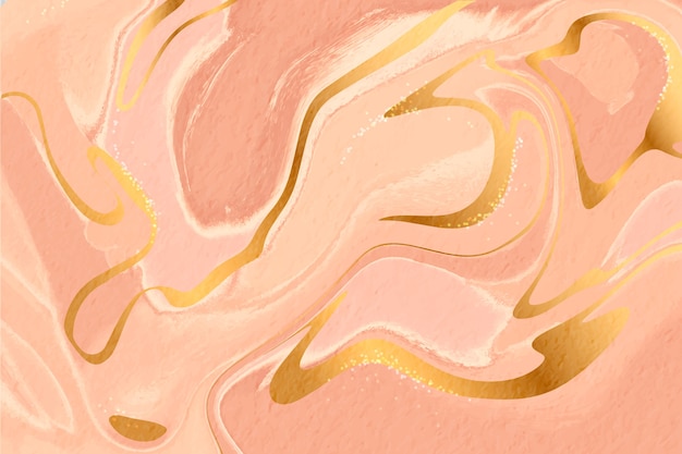 Vector watercolor light peach background