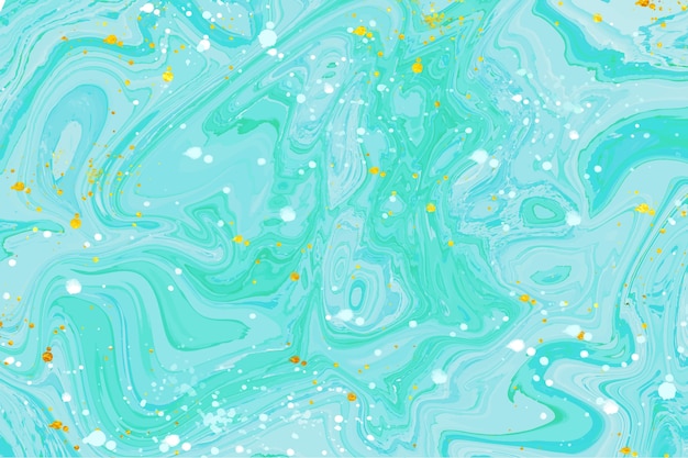 Vector watercolor mint background