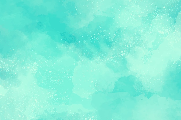 Vector watercolor mint background