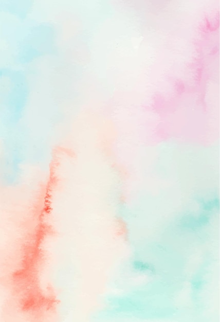 Watercolor mix color abstract background.