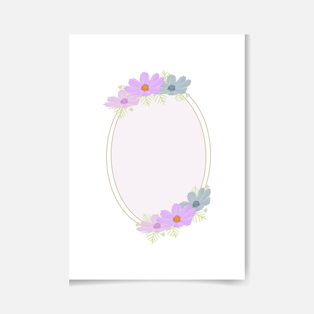 Watercolor natural flower and leave set design