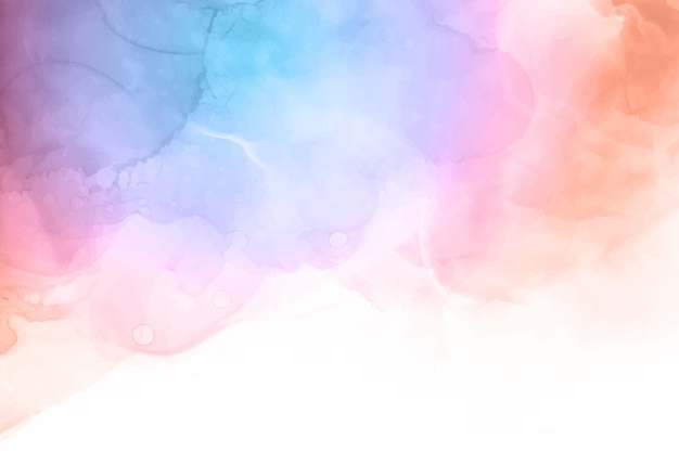 Watercolor painted abstract background