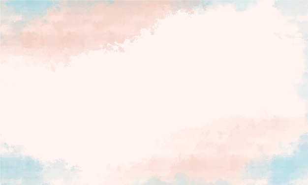 Watercolor painted background in elegant pastel colors